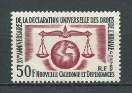 Nlle Calédonie 1963 N° 313 * Neuf = MH Infime Trace De Charnière Cote 9.40 € Déclaration Des Droits De L'Homme - Nuevos