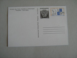 T A A F  1994   2-CP CARTE POSTALE  N0 I  AVEC TIMBRE A 0.10 FR - Postal Stationery