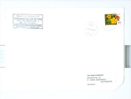 Rumänien 2012 1,20 L. Blume + Hahn Hermannstädter Zeitung (= Siebenbürger Schwaben) Brief Nach Deutschland - Brieven En Documenten