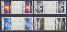 British Antarctic Territory 1992 Lower Atmospheric Phenomena 4v Gutter ** Mnh (22393) - Nuevos