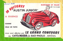 BUVARD :Café Masda Bresil  AUSTIN JUNIOR A Essence - Kaffee & Tee