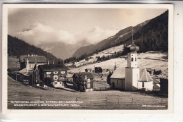 A 6791 ST. GALLENKIRCH - GARGELLEN, Alpenhotel Madrisa, 1927 - Bludenz