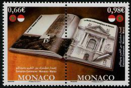 MONACO - 2014 - Emission Commune Monaco Et Marroc - 2v Neufs // Mnh - Ongebruikt