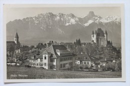 Thoune, Thun, Switzerland,1936, Real Photo Postcard - Thoune / Thun