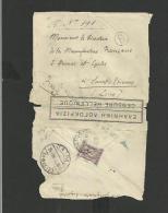 Enveloppe 1919 Censurtée De Grèce Pour La France - Cartas & Documentos