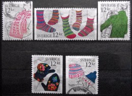 Sweden 2011  Knitwear  Minr.2849-53   ( Lot B 1151 ) - Used Stamps