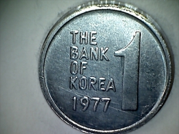 Korea - Sud 1 Won 1977 - Korea (Süd-)