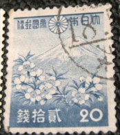 Japan 1937 Fuji Mount 20sen - Used - Gebruikt