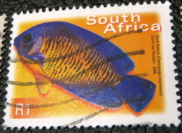 South Africa 2000 Fish Centropyge Bispinosus 1r - Used - Gebraucht