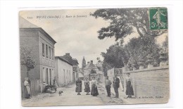 CPA Buchy  ( SEINE INF) Route De Sommery - Buchy