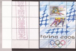 2006  TORINO BF-28 I  BOSNIA HERZEGOVINA SARAJEVO OLYMPISCHE SPIELE OLYMPIC TORINO GREAT RARITY SELTEN MNH - Hiver 2006: Torino