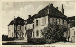 CPA   (58)      BAZOCHES-du-MORVAN   -   Château De Vauban - Bazoches