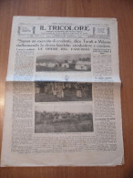 FASCISMO IL TRICOLORE GIORNALE DEI GIOVANI FASCISTI 1928 SAN CESAREO - Guerre 1939-45