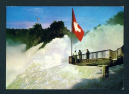 SWITZERLAND  -  Neuhausen  Rhine Falls  Used Postcard As Scans - Neuhausen Am Rheinfall