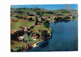 38 - PALADRU - Vue Générale Aérienne Et Son Lac - 351-39 A Cim - Tennis - Paladru