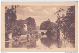 58 CHATILLON EN BAZOIS PONT SUR ARON CPA BON ÉTAT - Chatillon En Bazois