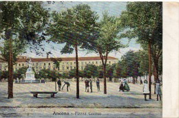 Marche-ancona-ancona Veduta Piazza Cavour Animata Primi/900 - Ancona
