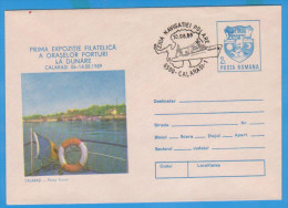 CANCELLATION SPECIAL DAY POLAR  NAVIGATION ROMANIA POSTAL STATIONERY - Año Polar Internacional