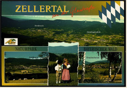 Zellertal / Bayr. Wald  An Der Glasstrasse  -  Mehrbild-Ansichtskarte Ca. 2004  ( 4549 ) - Regen