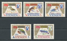 YEMEN 1965 N° 183/186 PA 48 ** Neufs = MNH  Superbes Cote 17,50 &euro; Faune Oiseaux Imam Badr Birds Fauna  Animaux - Yemen