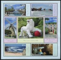 Barbados 2014 - Paysages, Monuments, Les 7 Merveilles De Barbados  - BF De 7 Val  Neufs // Mnh - Barbados (1966-...)