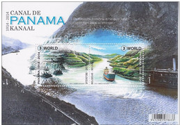 100 Jaar Panamakanaal 2014 - Unused Stamps