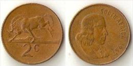 South Africa 2 Cents 1967 - Sudáfrica