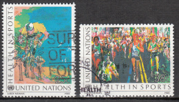 United Nations     Scott No    526-27    Used     Year  1988 - Usati