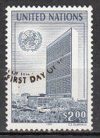 United Nations     Scott No    592    Used     Year  1991 - Oblitérés