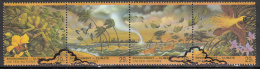 United Nations     Scott No   636a     Used     Year  1993    Strip Folded - Oblitérés