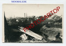 MOORSLEDE-Carte Photo Allemande-Guerre 14-18-1 WK-BELGIQUE-BELGIEN-Flandern- - Moorslede