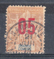 GRANDE COMORE YT 25 Oblitéré 21 Juin 1914 TANANARIVE - Usados