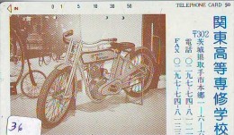 MOTOR Telecarte * HARLEY DAVIDSON * Japon (36)  Motorbike * Phonecard Japan * Telefonkarte - Motorfietsen