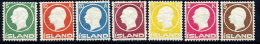 ICELAND 1912 Frederik VIII Set, LHM / *.  Michel 69-75 - Neufs