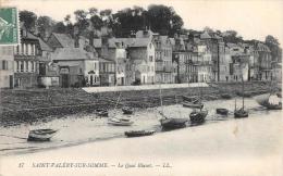 St Valéry Sur Somme     80    Le Quai Blavet - Saint Valery Sur Somme