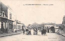 Villers Bretonneux     80    Place Du 14 Juillet - Villers Bretonneux