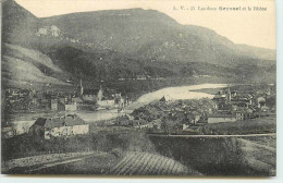 DEP 01 SEYSSEL LES 2 VILLAGES ET LE RHONE - Seyssel