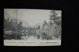 A829 - SUISSE SWITZERLAND SCHWEIZ - Lac Alpestre A Salvan - Ungelaufen/unused - Salvan