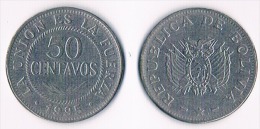 Bolivia 50 Centavos 1995 - Bolivie