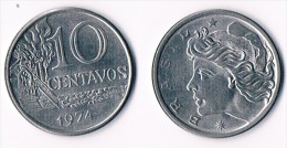 Brazil 10 Centavos 1974 - Brésil