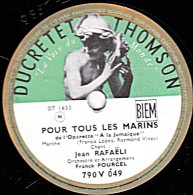 78 Trs - 25 Cm - état EX -  Jean RAPHAËLI - POUR TOUS LES MARINS - LES FEMMES SONT DES FLEURS - 78 T - Disques Pour Gramophone