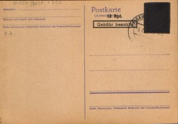 Germany/French Zone - Postal Stationery Postcard Unused - PH 825b(302a) - Otros & Sin Clasificación