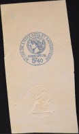 CACHET Sur Fragment Papier Spécial 5F40 - ACTES De L'ETAT CIVIL Et EXPEDITIONS - En Bon état - Gebührenstempel, Impoststempel