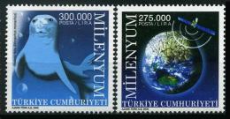 TURKEY 2000 (**) - Mi. 3209-10, The Millennium - Ongebruikt