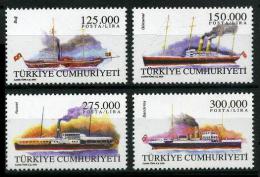 TURKEY 2000 (**) - Mi. 3211-14, The Merchant Ships (1st/3 Issue) - Ongebruikt