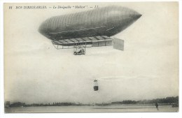 CPA BALLON DIRIGEABLE / ZEPPELIN / LE MALECOT  / AEROSTATION - Zeppeline