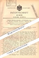 Original Patent - J.T. Board In Roseneath And Bristol , Scotland , 1905 , Production Of Yeast Wort , Brewery , Beer !!! - Bute