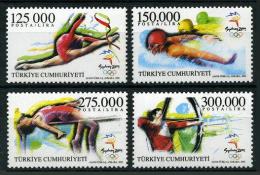 TURKEY 2000 (**) - Mi. 3240-43, Sydney Olympic Games - Nuevos