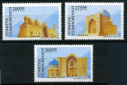 TURKEY 2000 (**) - Mi. 3248-50, Turkish Cultural Heritage, . - Unused Stamps