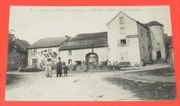 Canton De L´isle Sur Le Doubs - Onans - Place De La Fontaine  ::::: Animation ------ 289 - Isle Sur Le Doubs